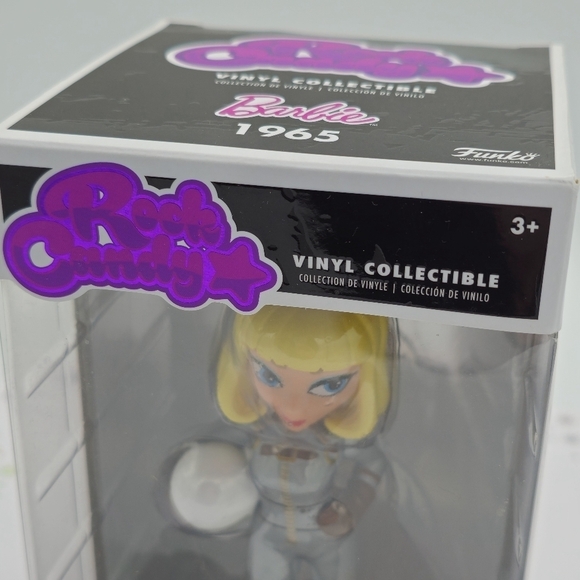 Funko Rock Candy 1965 Astronaut Barbie Vinyl Collectible Figure - Picture 2 of 5